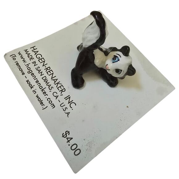 Vintage hagen- renaker cheeky baby skunk - Picture 1 of 3